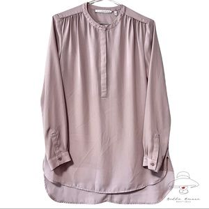 VIOLET + CLAIRE Long Sleeve Tunic Blouse